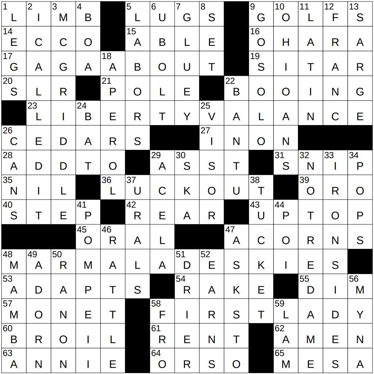 0611 24 NY Times Crossword 11 Jun 24 Tuesday NYXCrossword