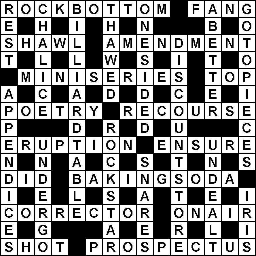 debonair crossword clue