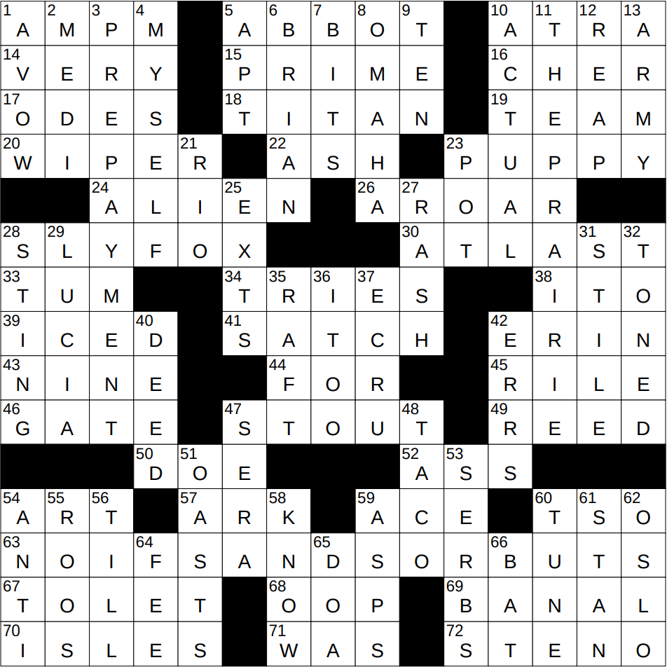 gate nyt crossword clue