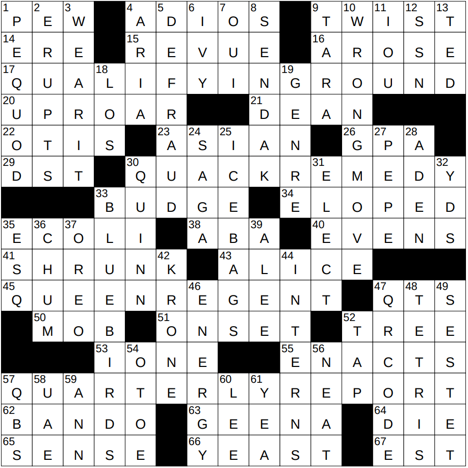 1218 23 NY Times Crossword 18 Dec 23 Monday NYXCrossword