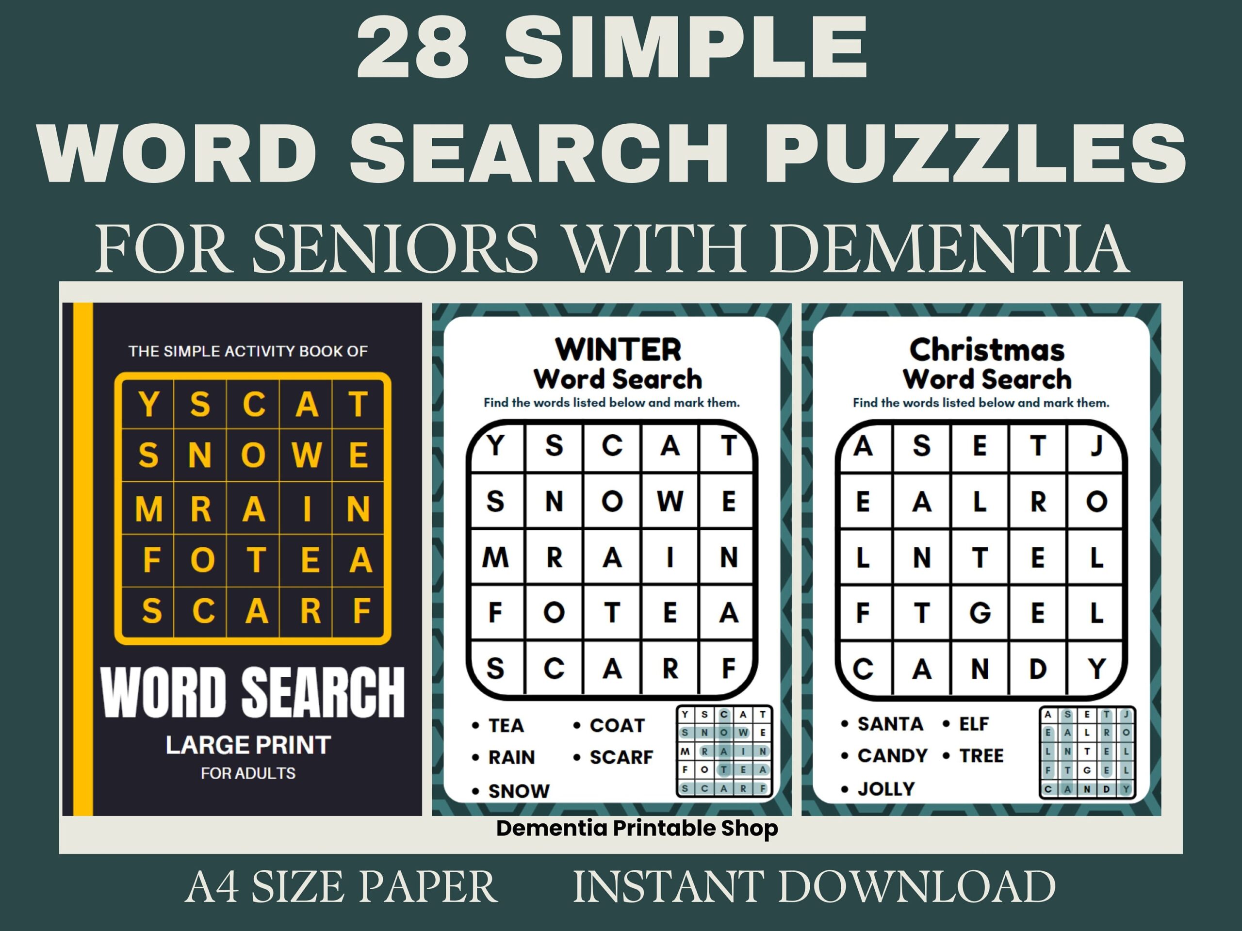 word puzzles for seniors
