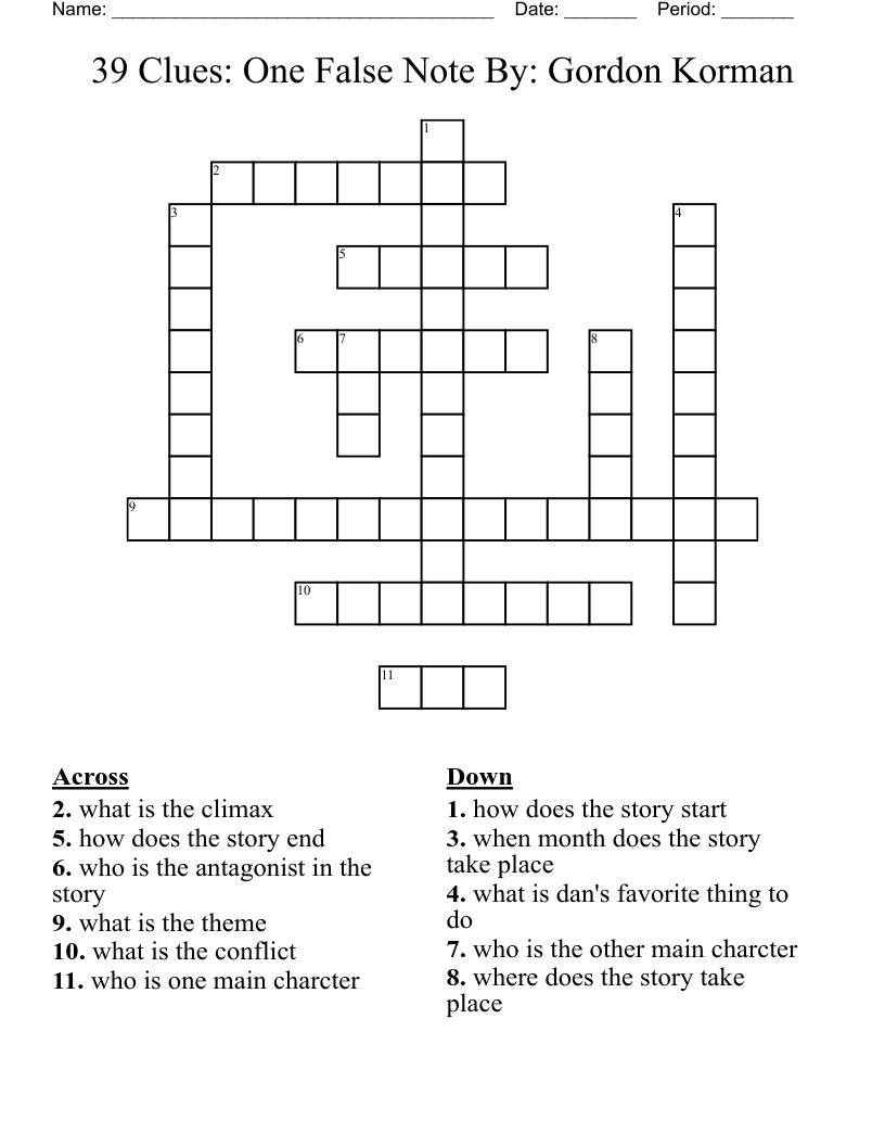 false false false crossword clue