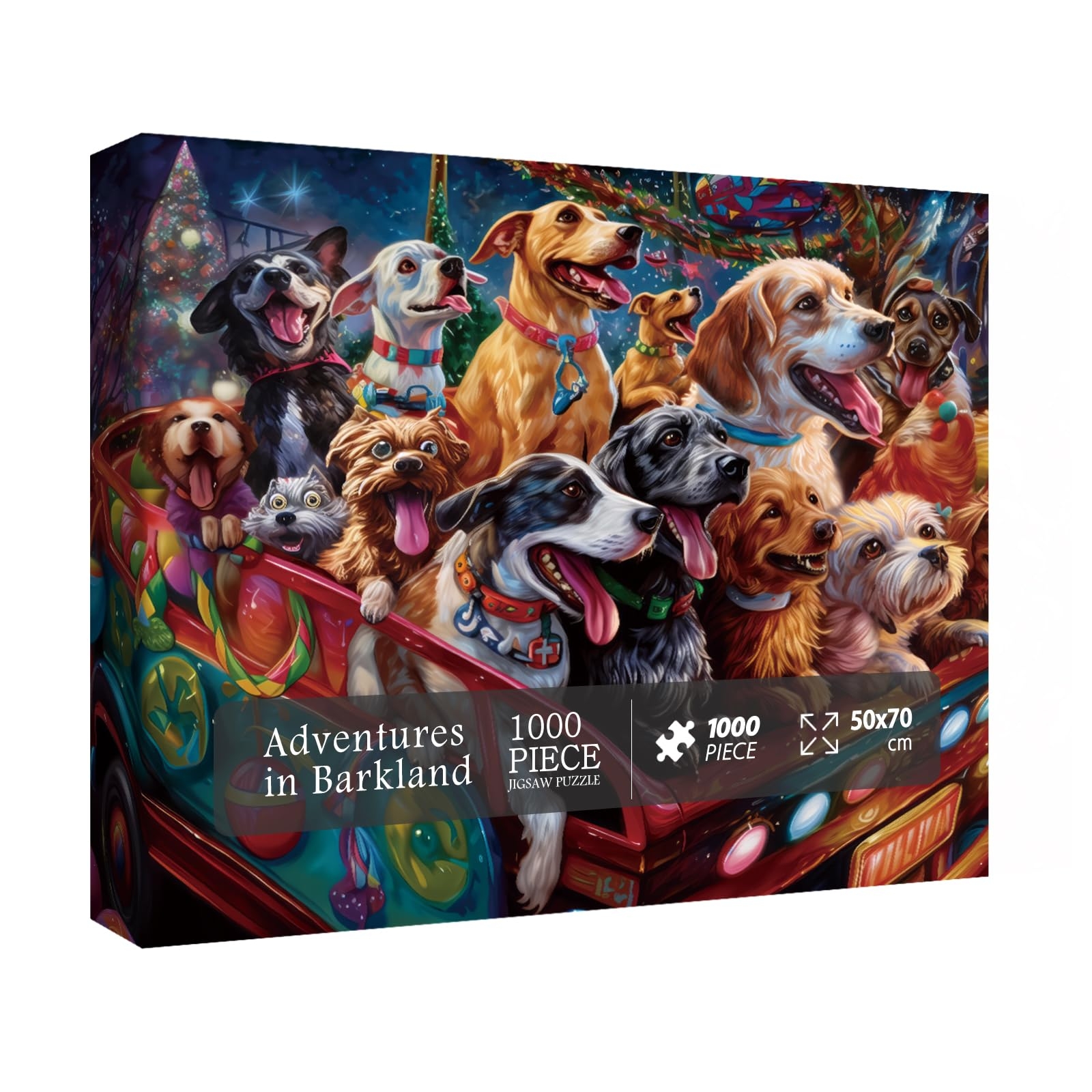 Amazon Dog Jigsaw Puzzle For Adults Funny Puppy Jigsaw Puzzles 1000 Piece Colorful Animal Puzzles Fun Cool Silly Puzzle Toys Games