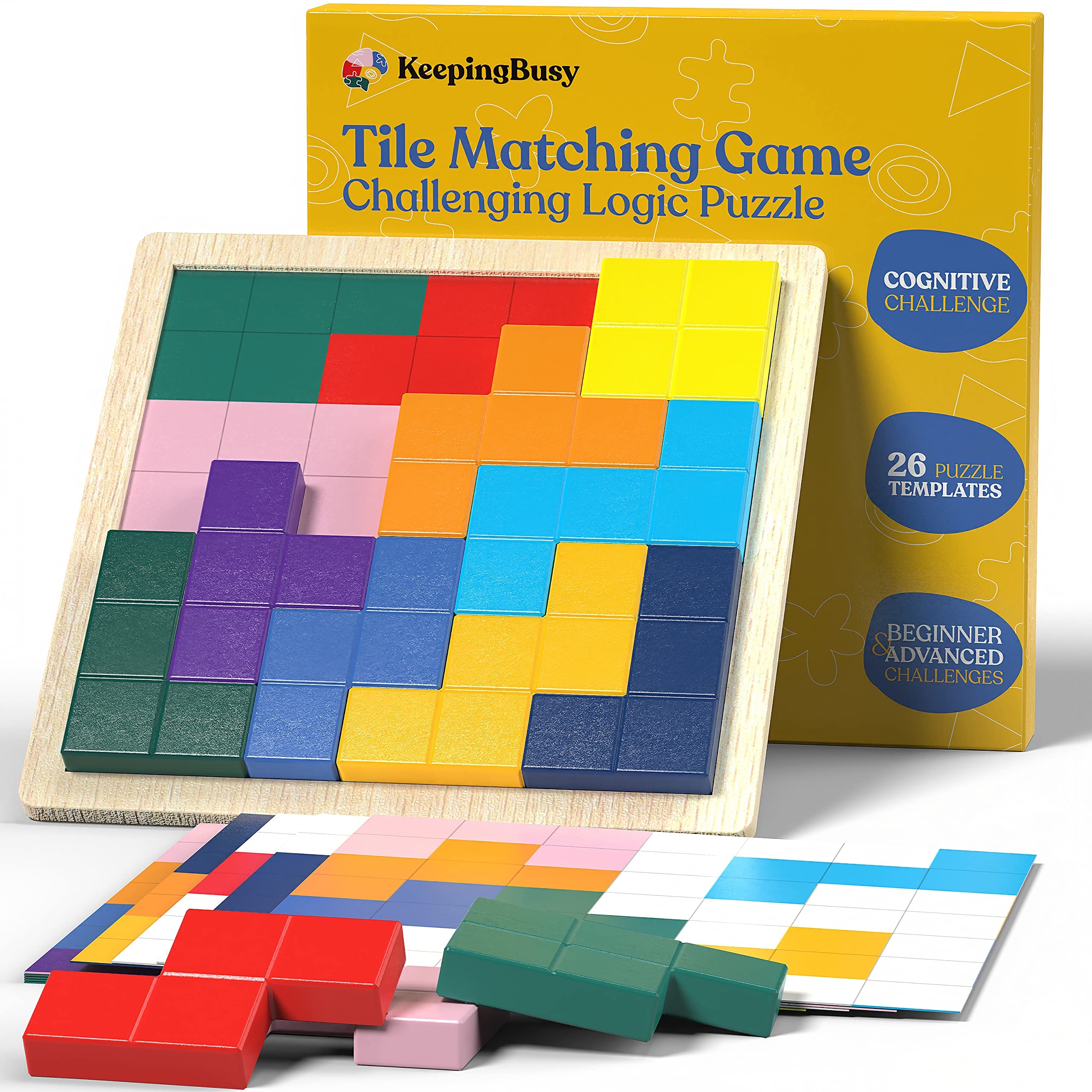 Amazon Keeping Busy Tile Matching Dementia Activities For Seniors Memory Games For Seniors With Dementia Products For Elderly Brain Games For Adults Alzheimers Products For Elderly Brain Puzzles For Adults 