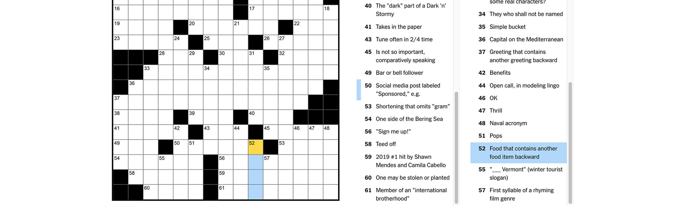 An Unworkable Crossword Clue With ChatGPT Art Of Writing