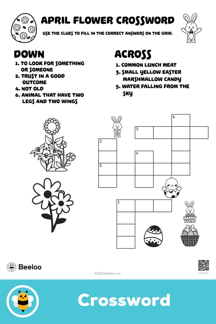 spring flower crossword clue