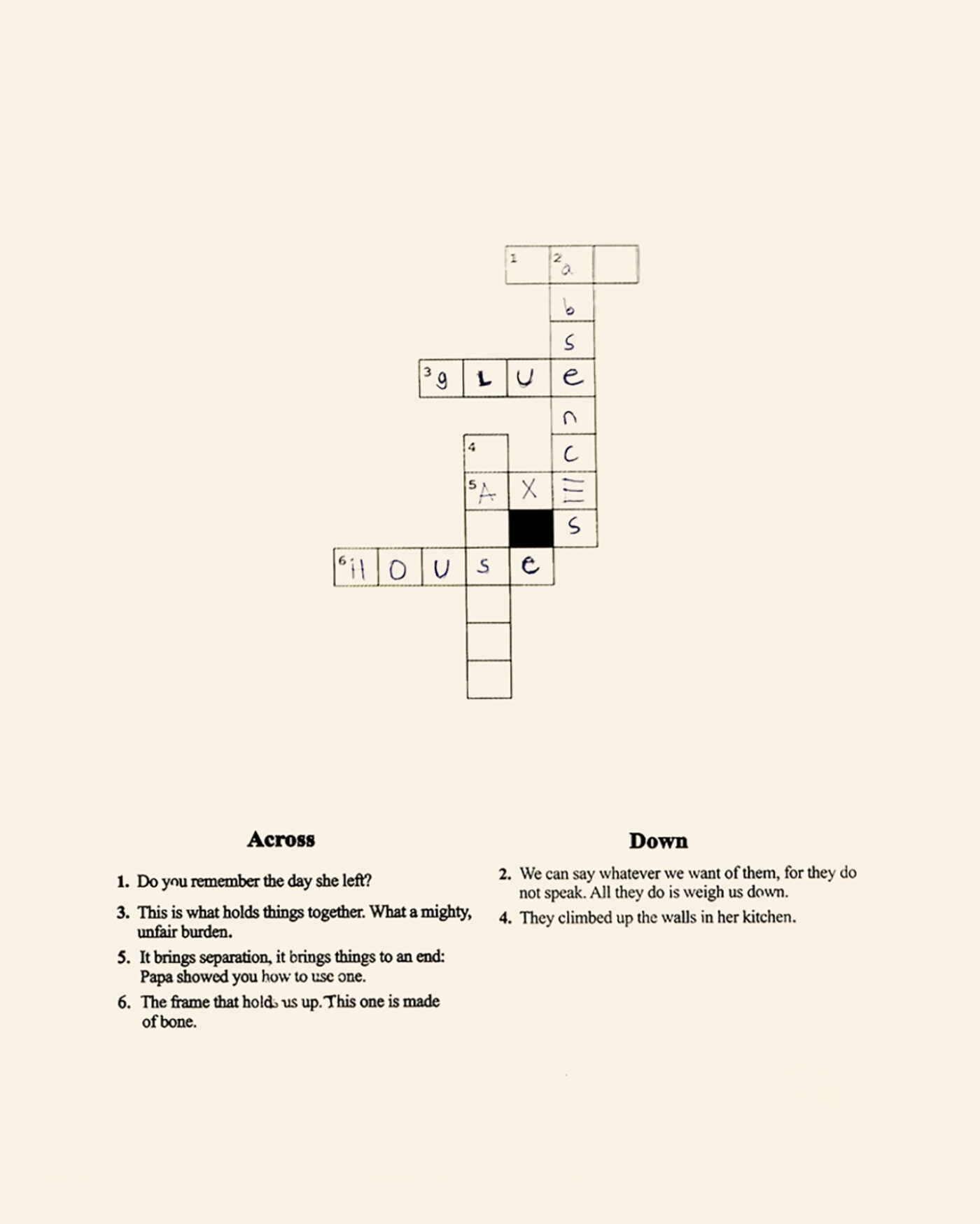 one across com crosswords answers