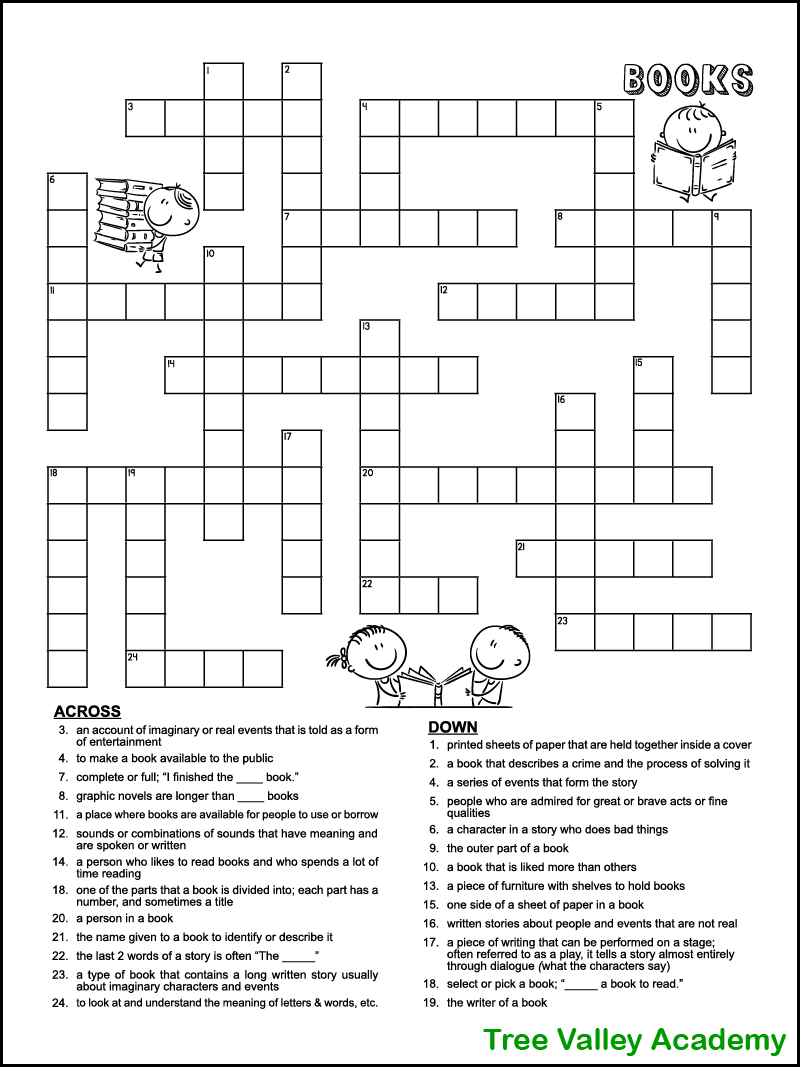 type of puzzle crossword