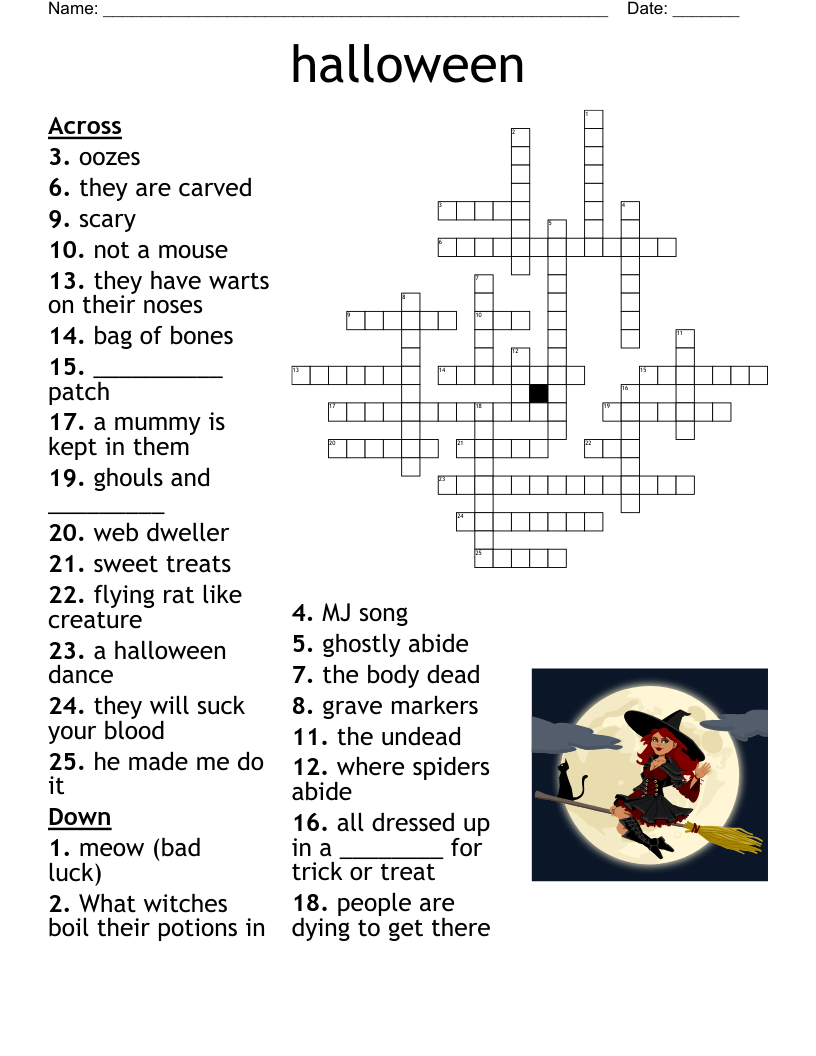 Christmas Foods Crossword WordMint