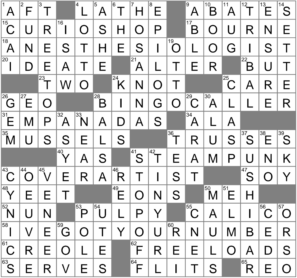 Critics Of Good faith Efforts Crossword Clue Archives LAXCrossword
