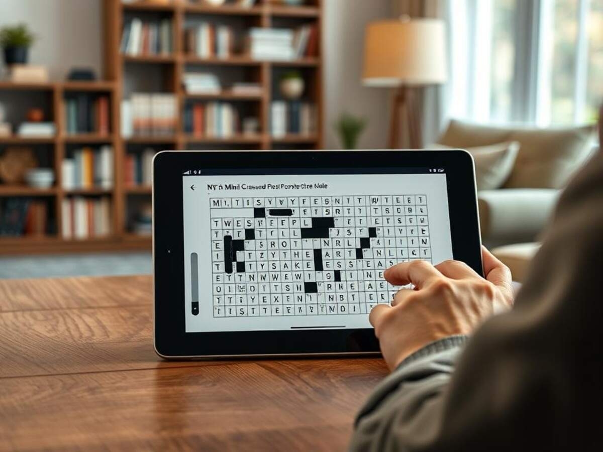 Crossword Hints Today NYT Mini Crossword Hints Today June 27 2025 Answers Clues And Solving Tips For Mastering The Puzzle The Economic Times