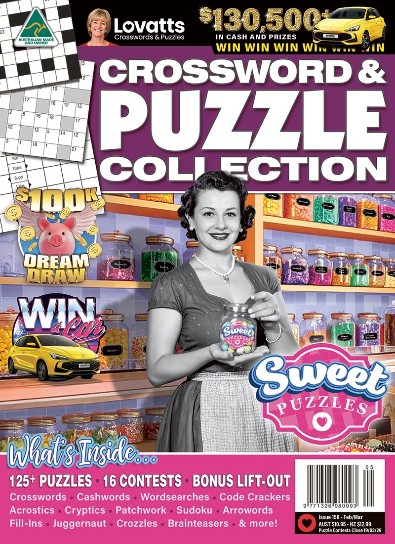 Crossword Puzzle Collection Magazine Lovatts Crossword Puzzles Games Trivia