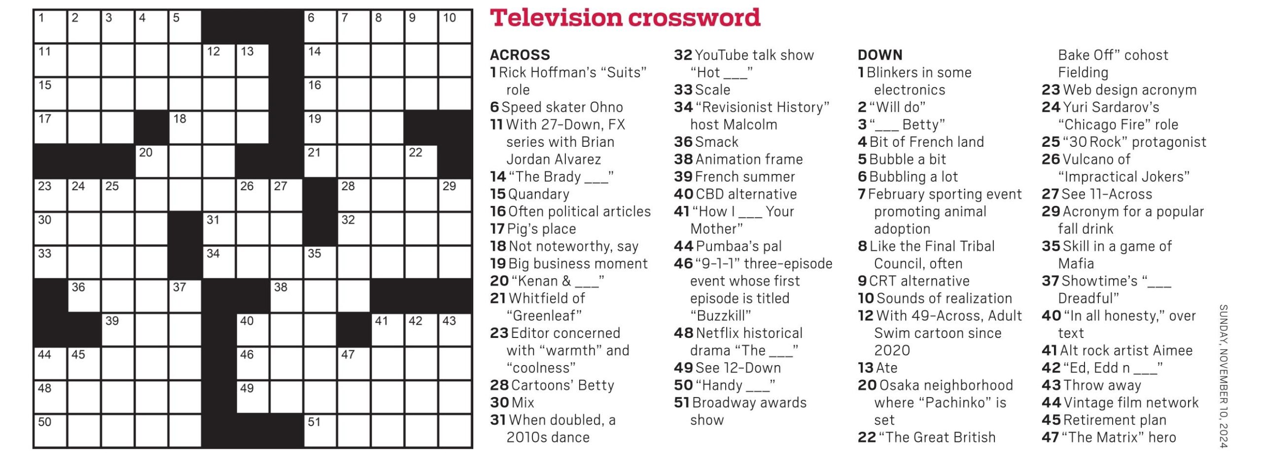 Crossword Puzzler Puzzles