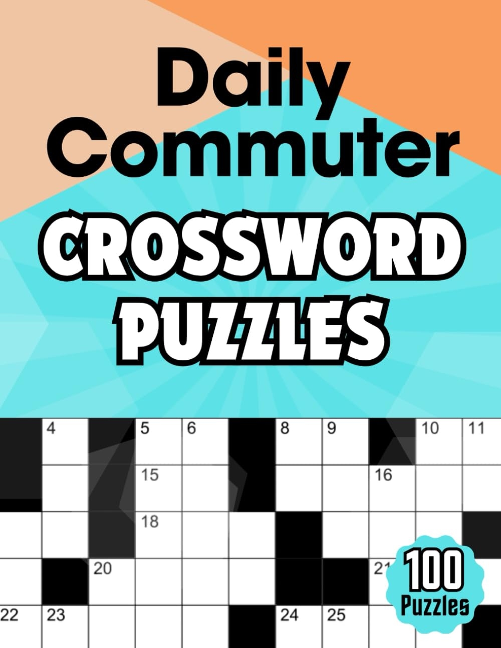 Daily Commuter Crossword Puzzles Large Print Easy To Medium Crossword Book For Adults Publishing Omamova Amazon ie Books