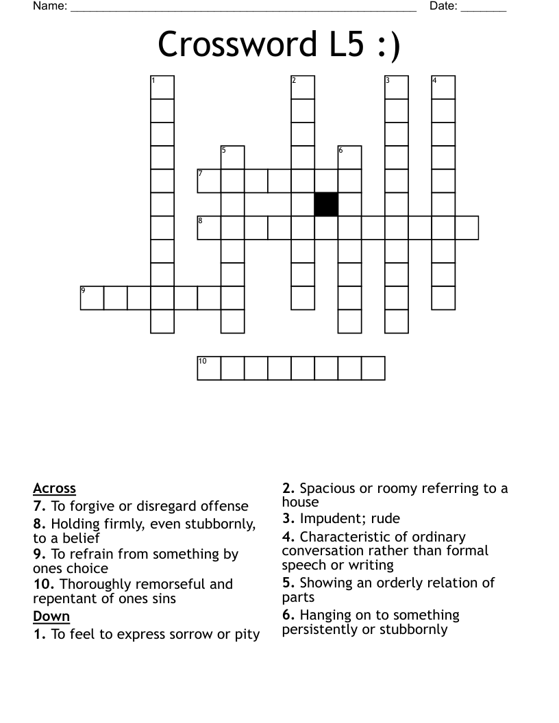 Express Sorrow Crossword Clue