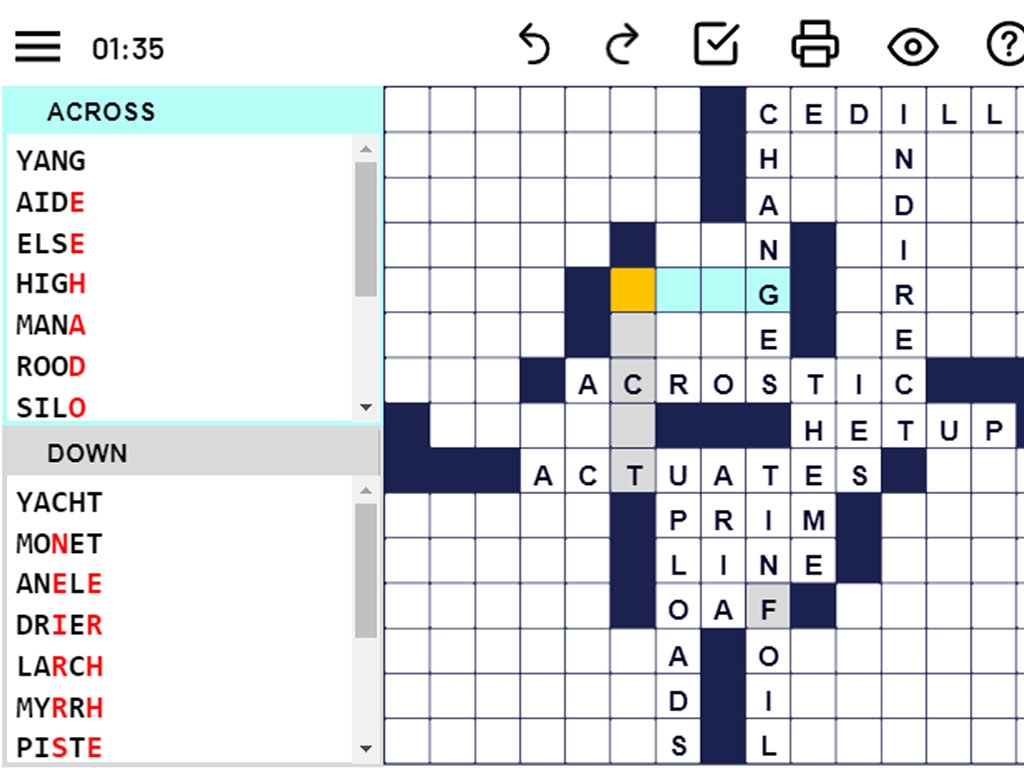 fill in puzzles online