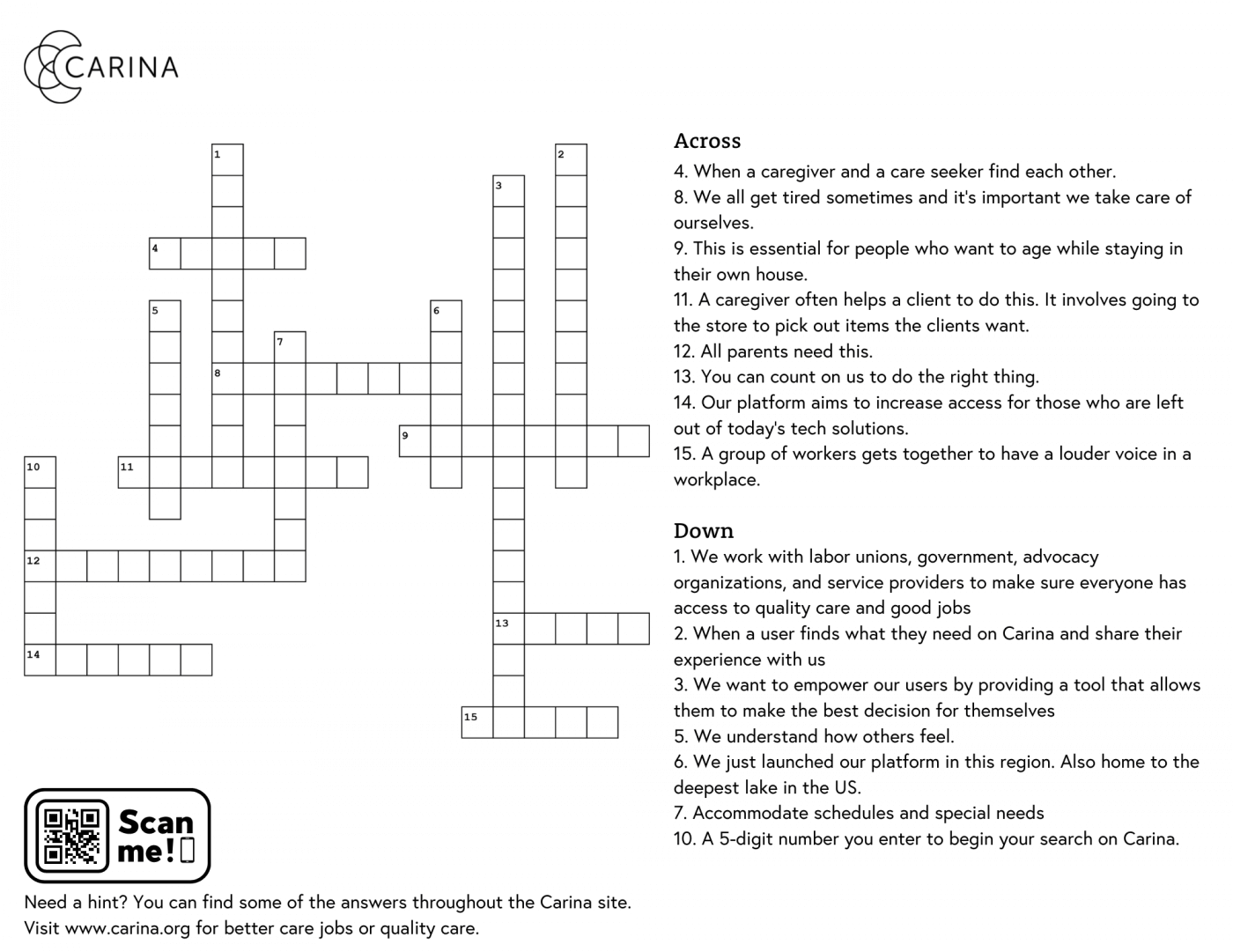 Free Downloadable Crossword Puzzle