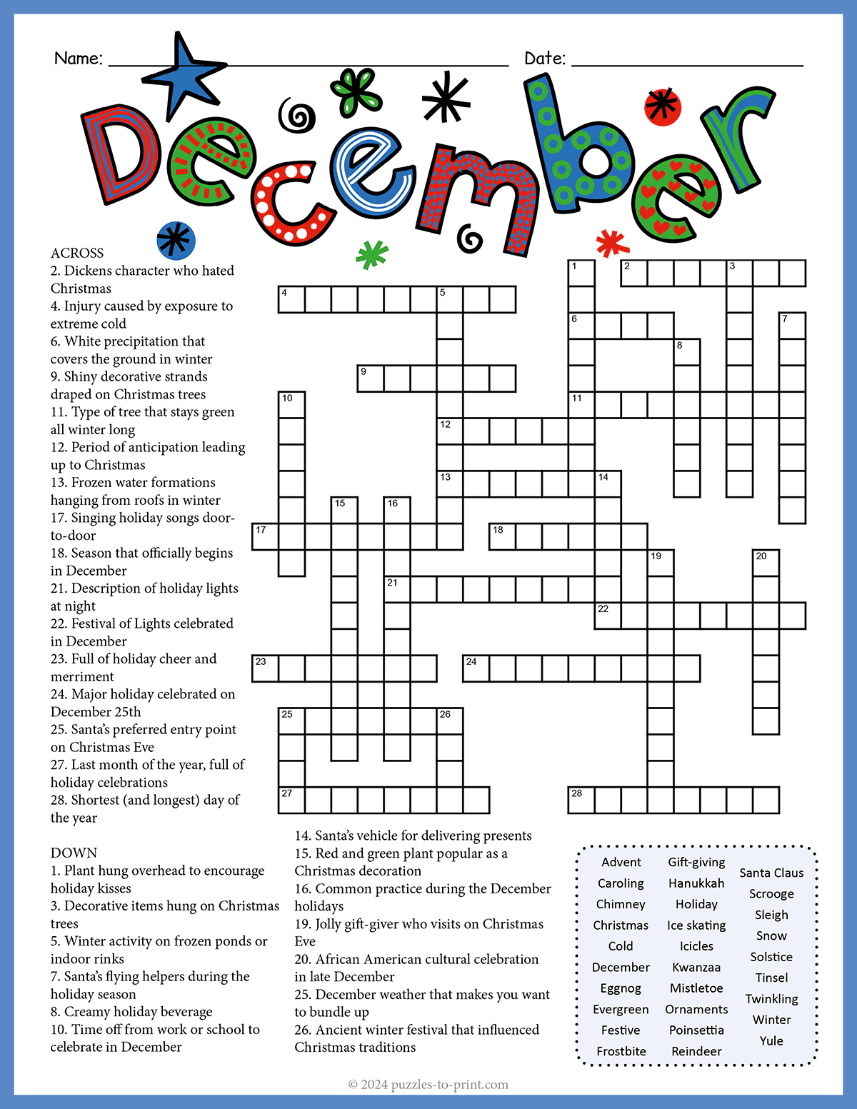 free crossword puzzles download