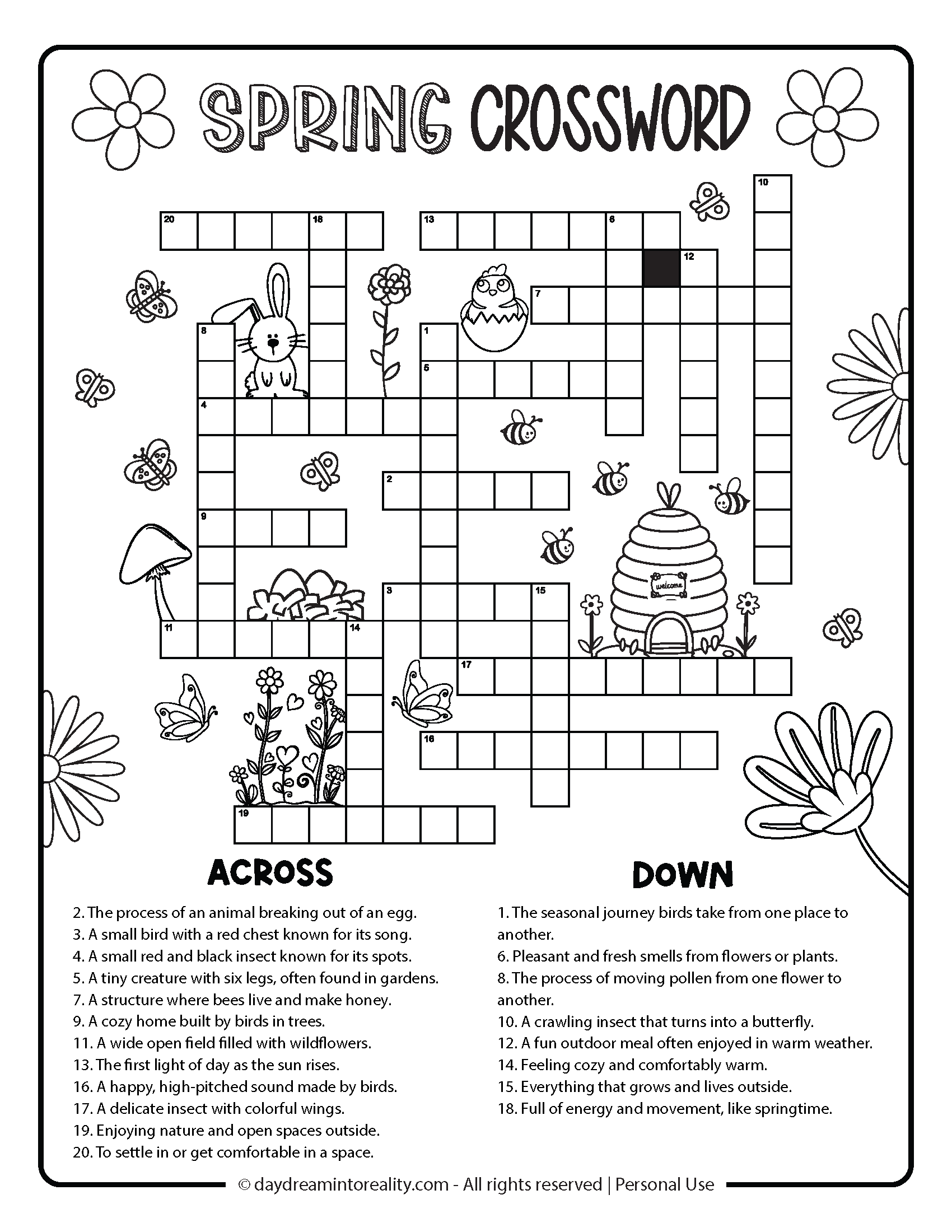 frees of crossword clue