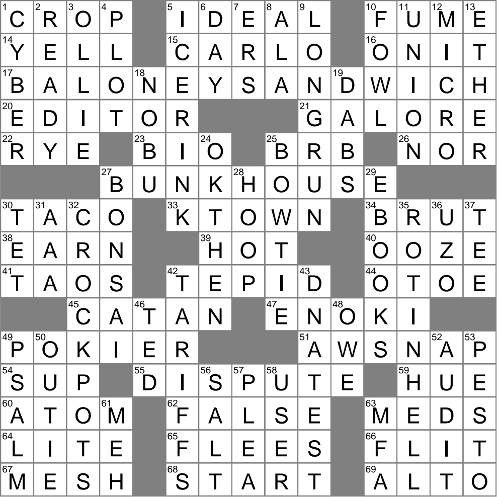 Free Throw Target Crossword Clue Archives LAXCrossword
