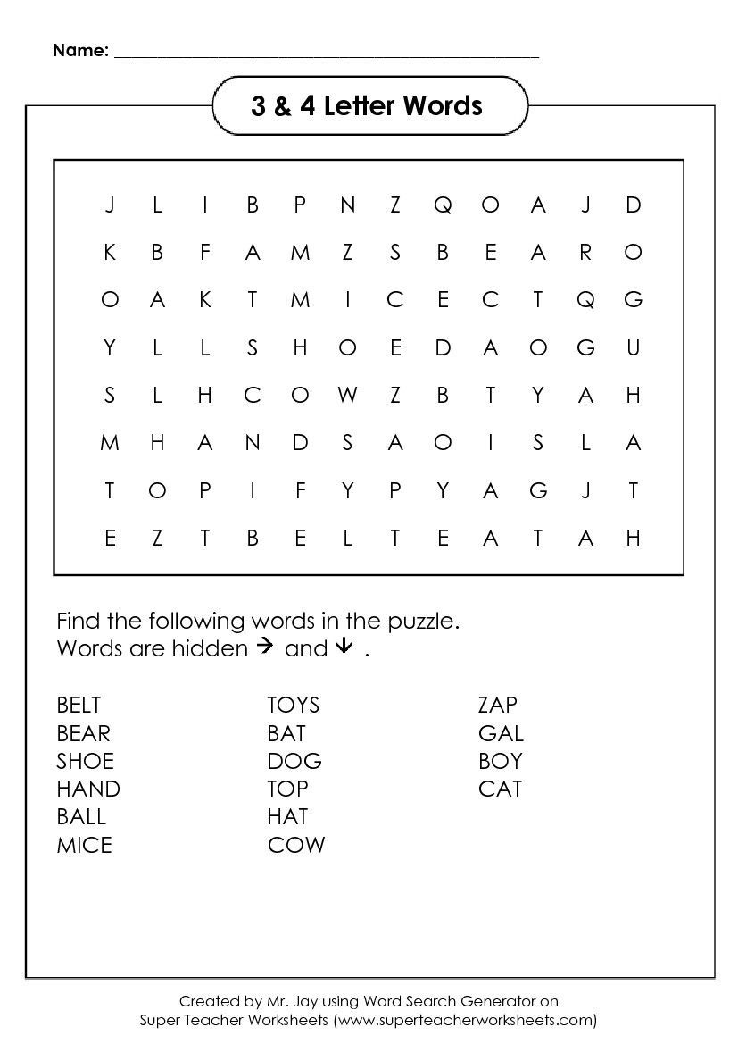 Free Word Search Puzzle Generator Custom Word Search Maker