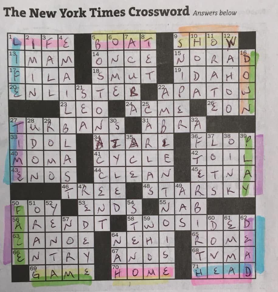 How To Create A Crossword Puzzle Becky Clark Author