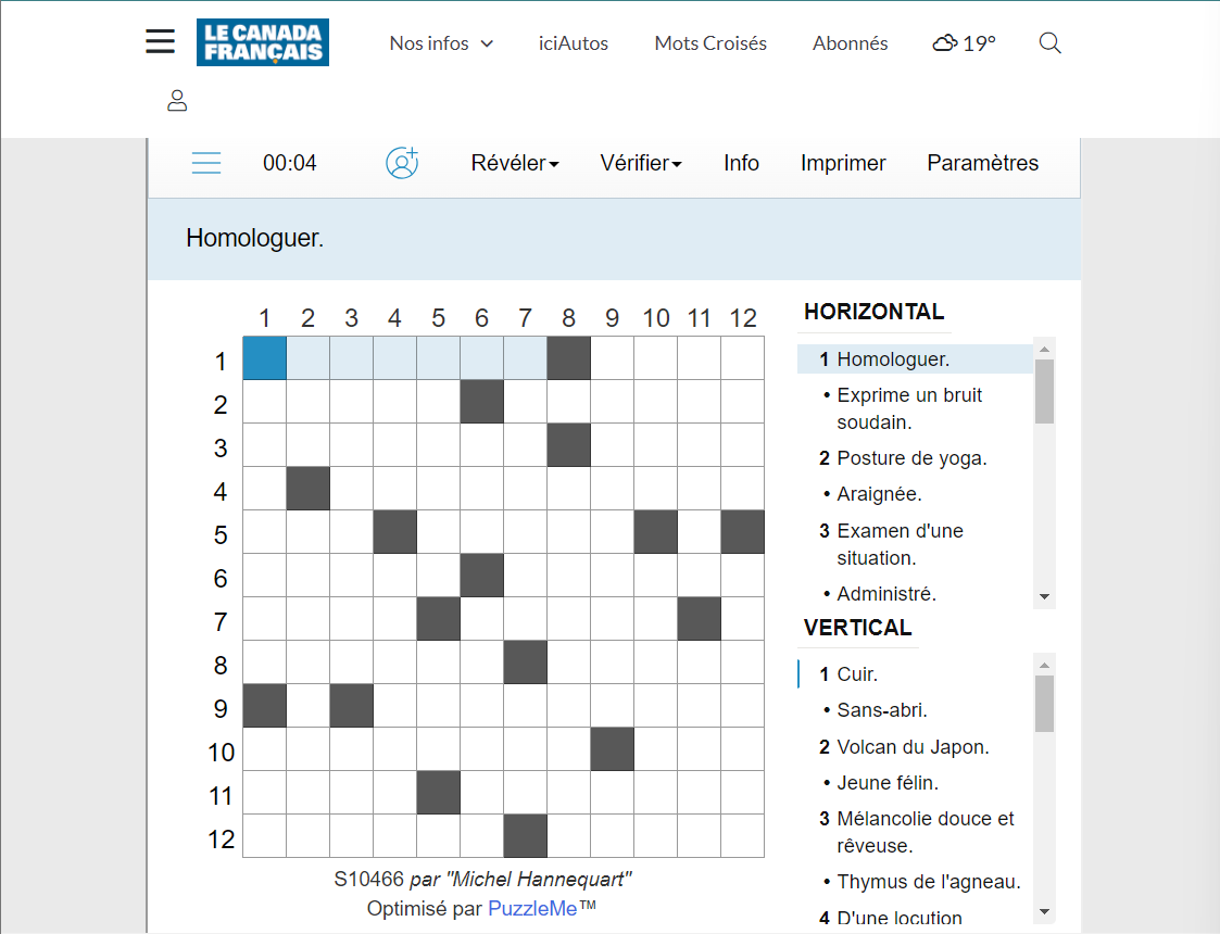 How To Create French Crossword Puzzles Amuse Labs Creators Of PuzzleMe