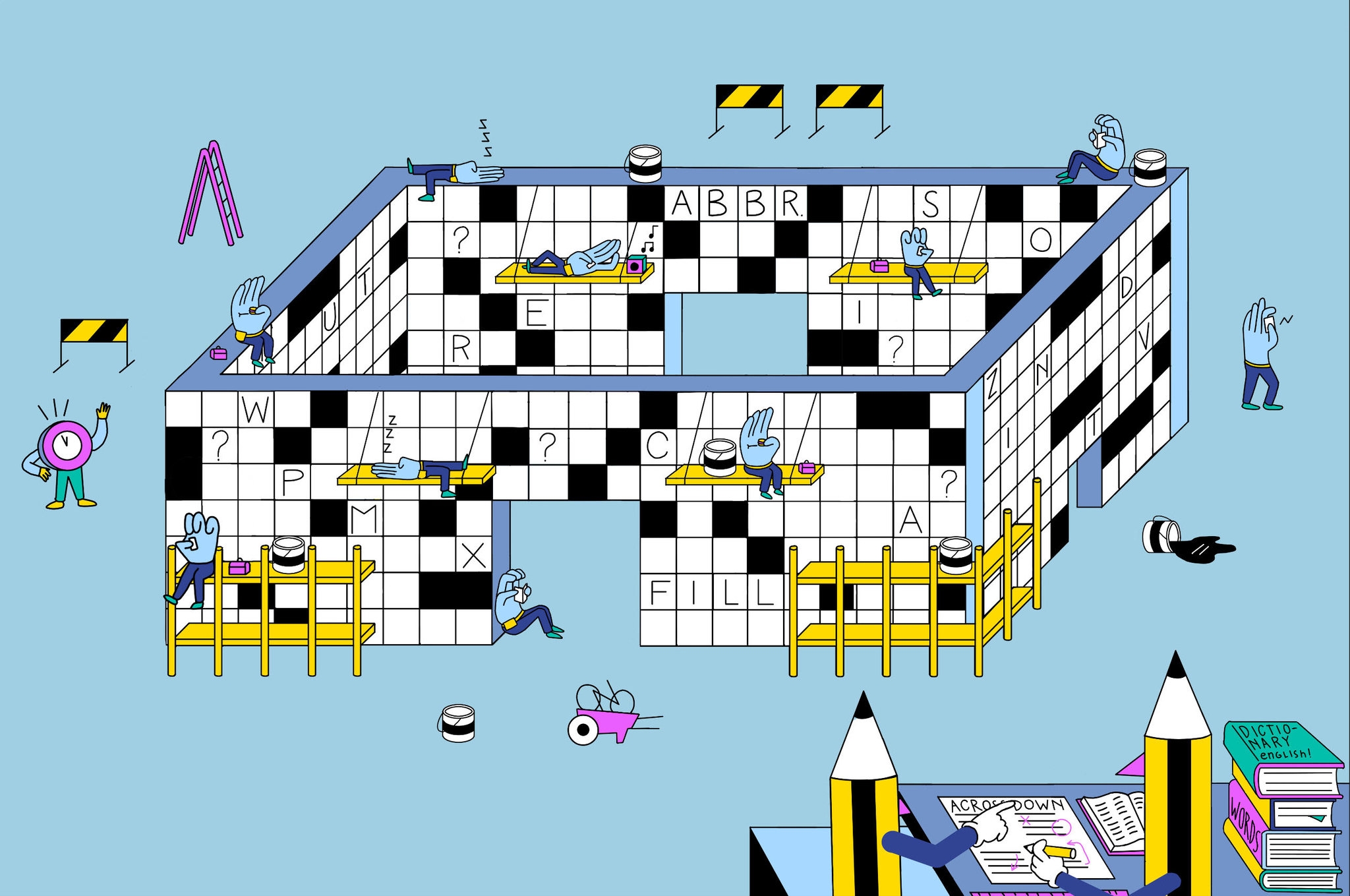 provide crossword puzzle clue