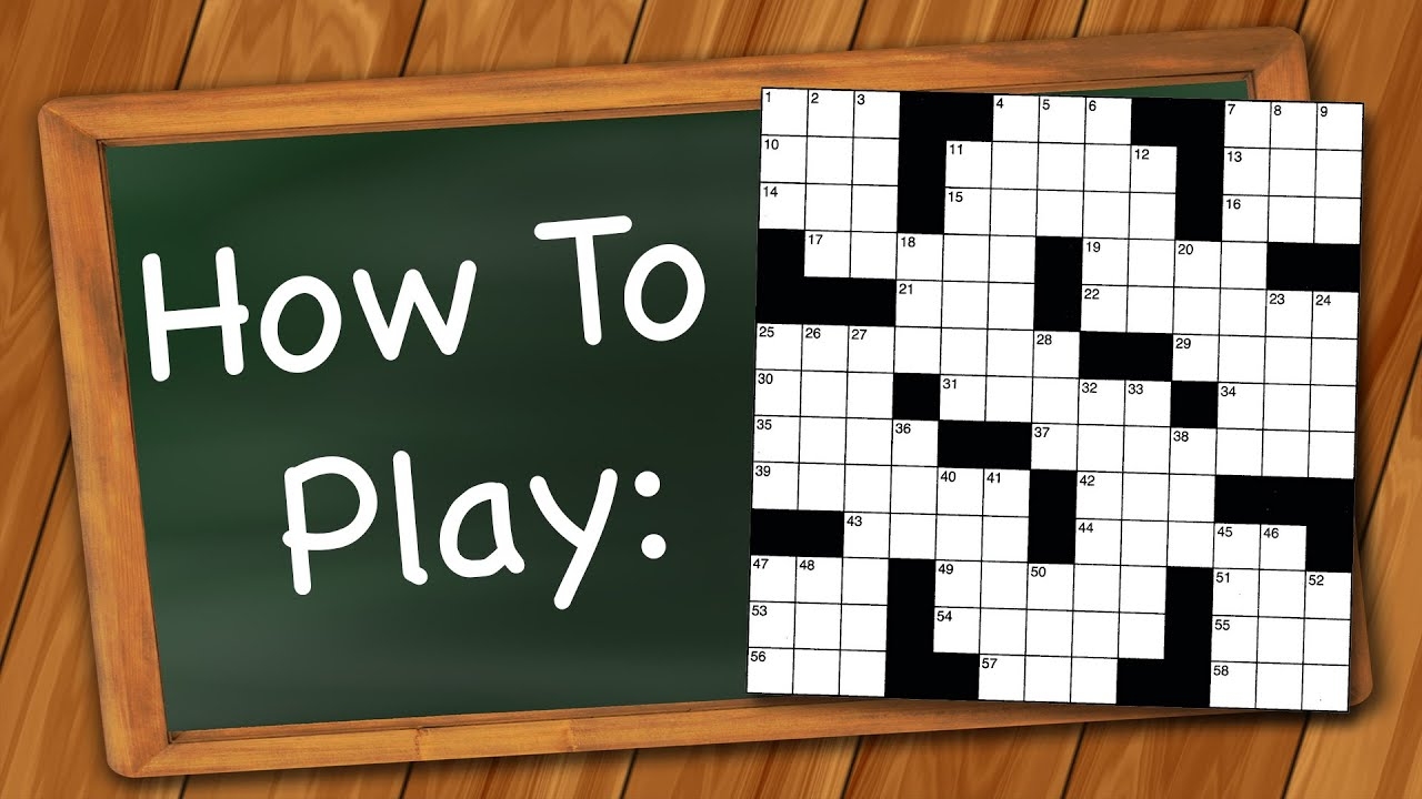How To Play Crossword YouTube