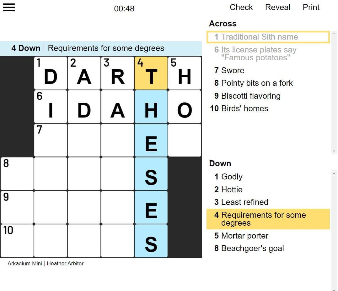 sunday crosswords online free
