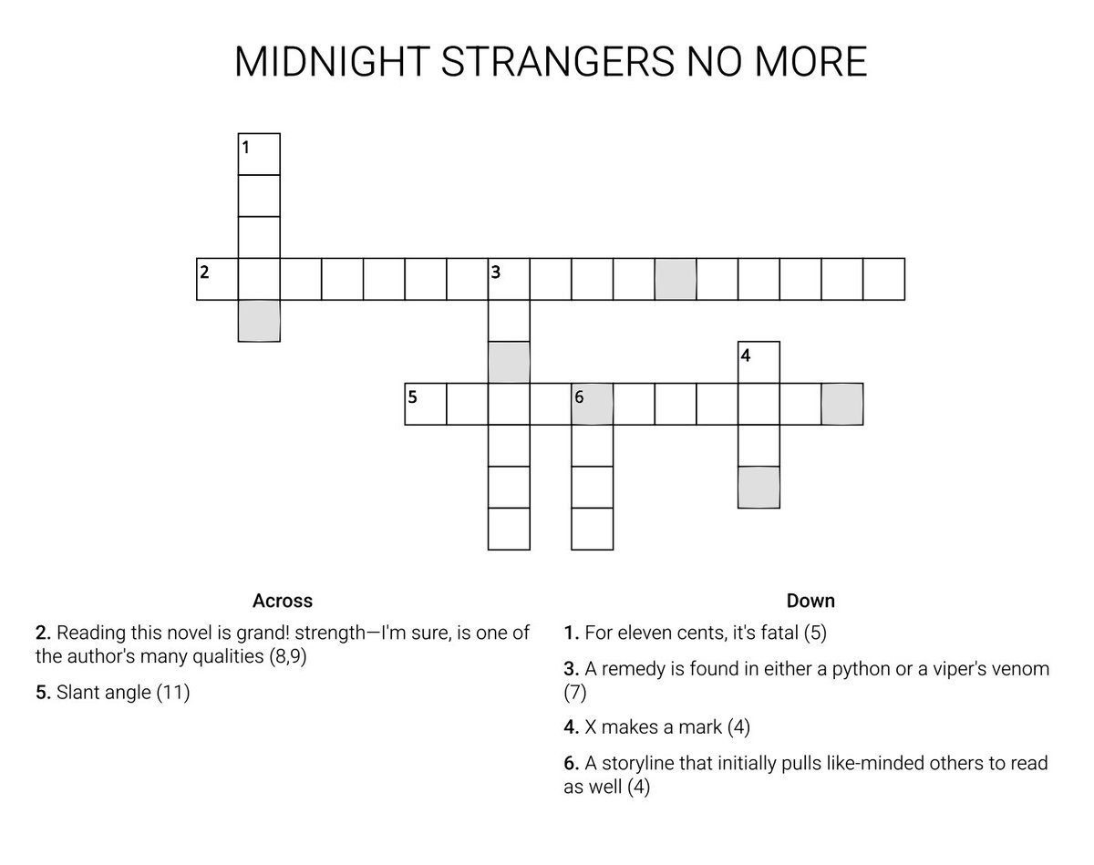 My Last Cryptic Crossword 3 Please Let Me Know If You Figure Out The Silly Little Easter Egg I ve Slipped In This One Wink