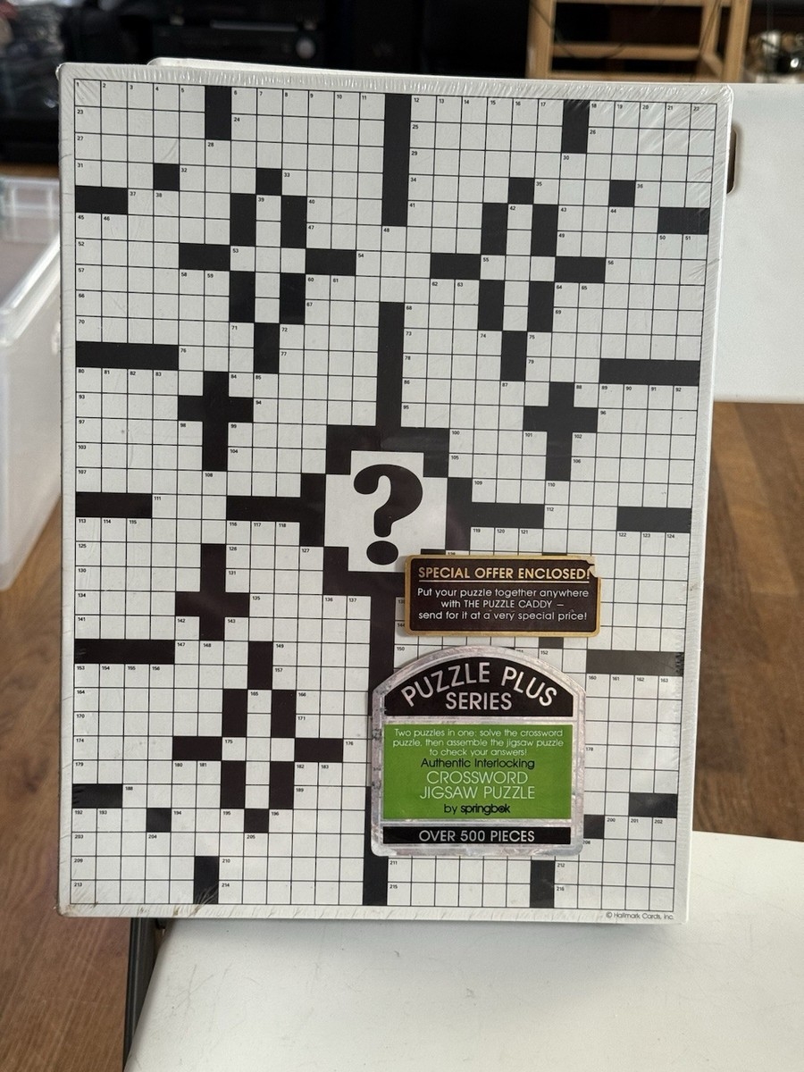 crossword puzzle jigsaw puzzle