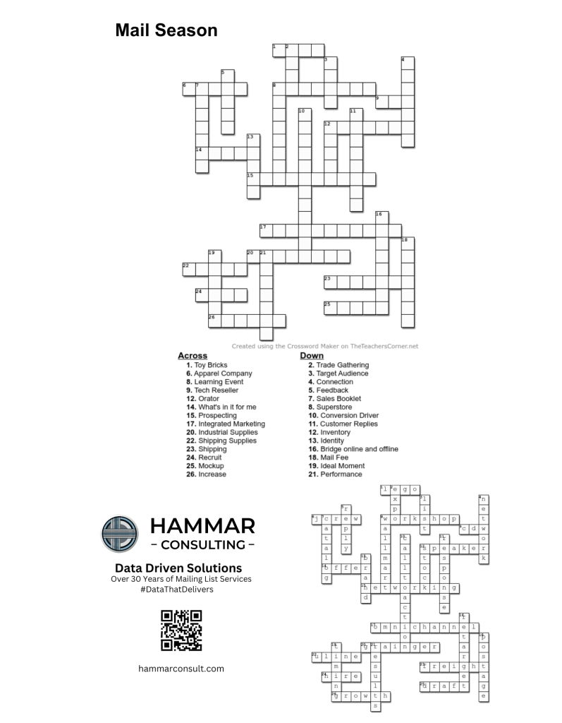 October 2025 Magazine Crossword Answers PINE