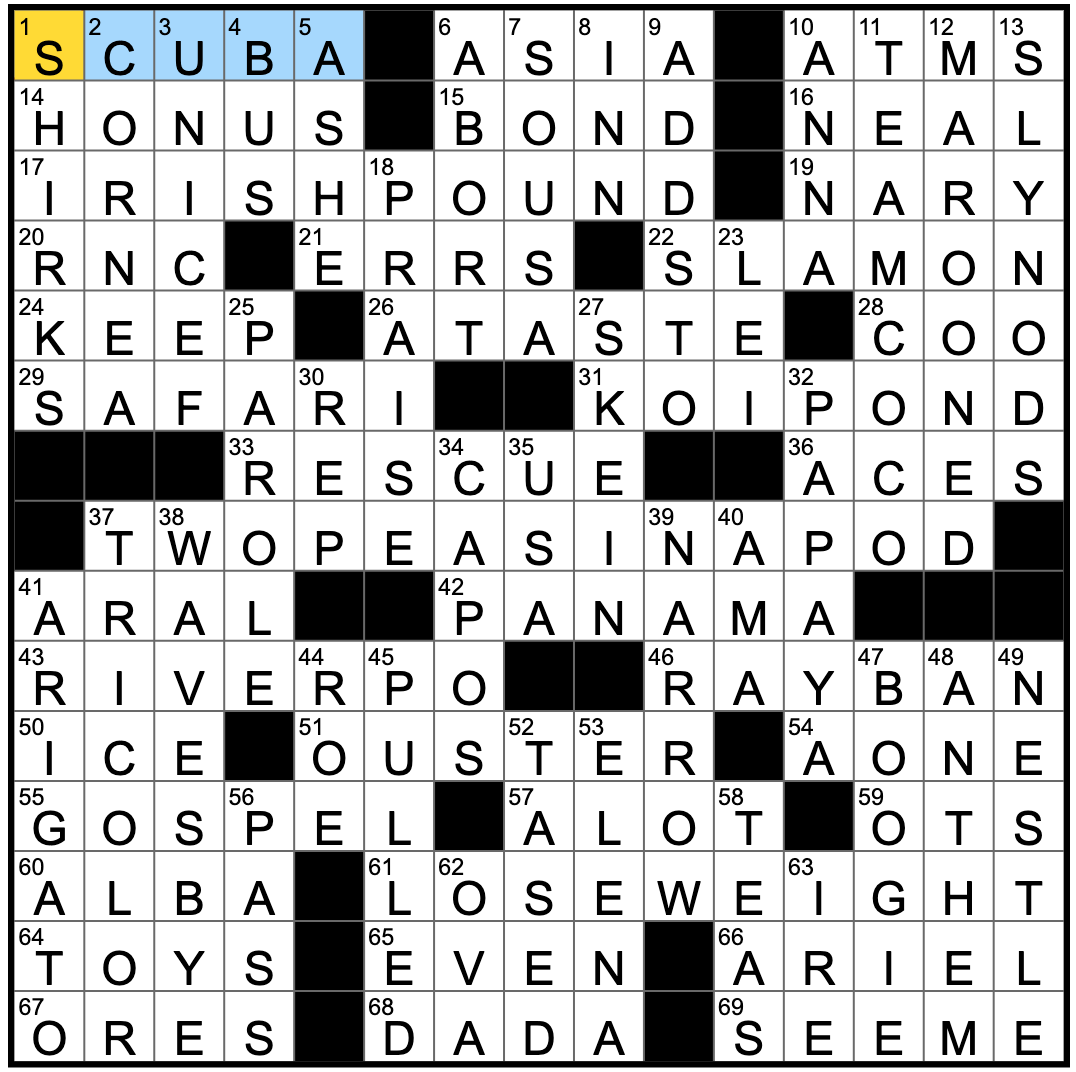 give the okay crossword clue