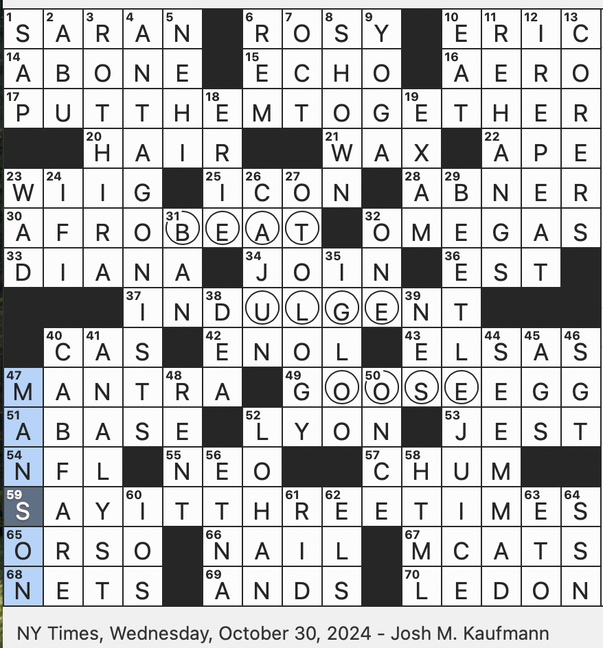 symbol of canada crossword clue