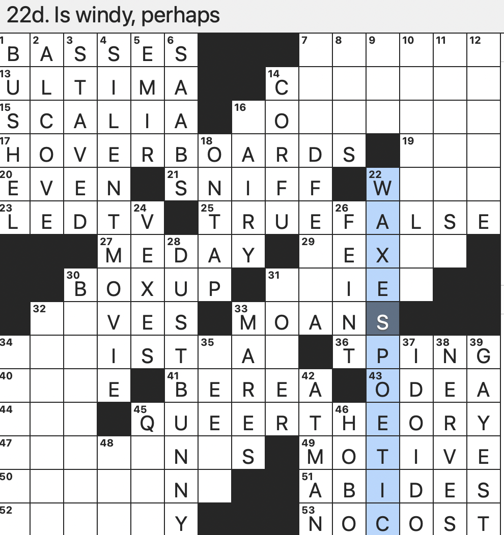 put together crossword clue