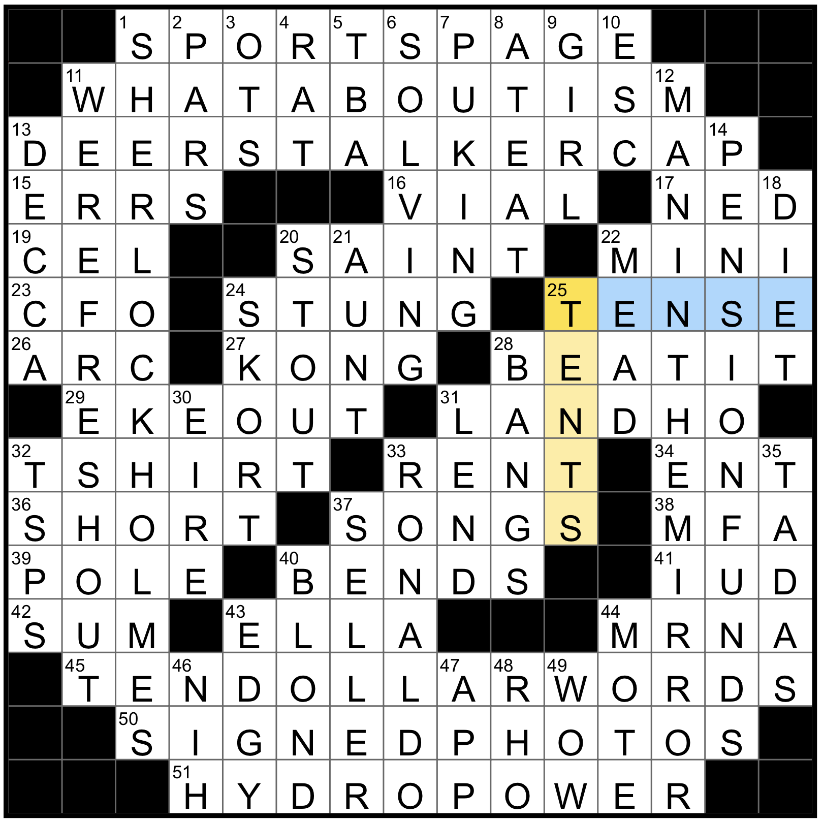 form of solitaire nyt crossword