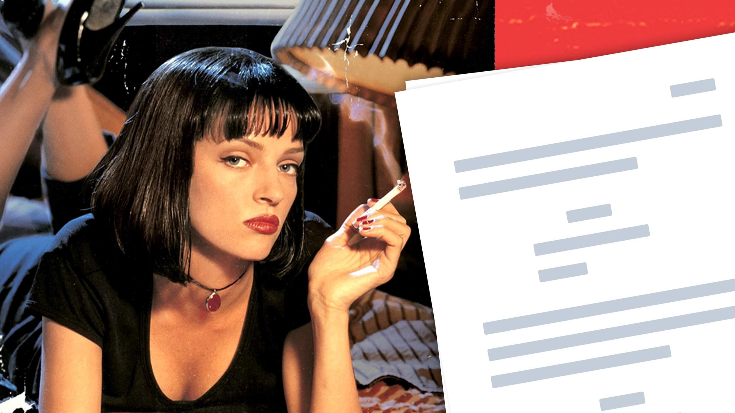 Screenplay Examples Pulp Fiction Script FREE Script Download 