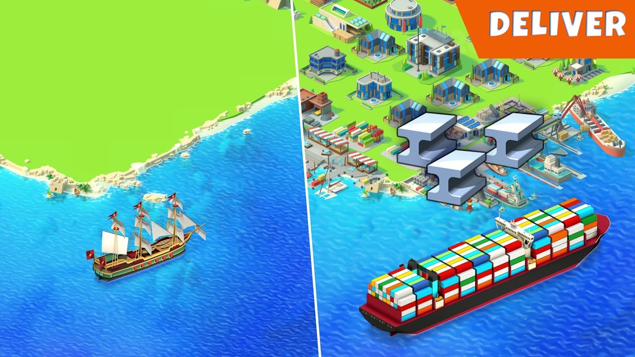 Sea Port Cargo Boat Tycoon Apps On Google Play