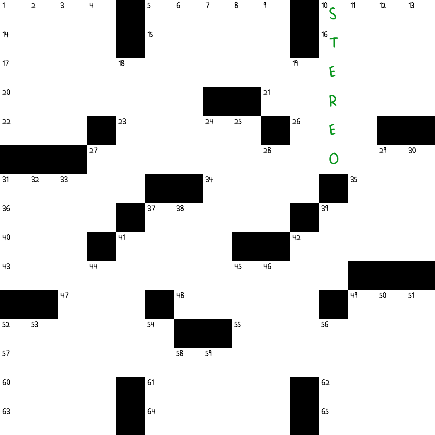 Sound System NYT Crossword Clue January 6 2025