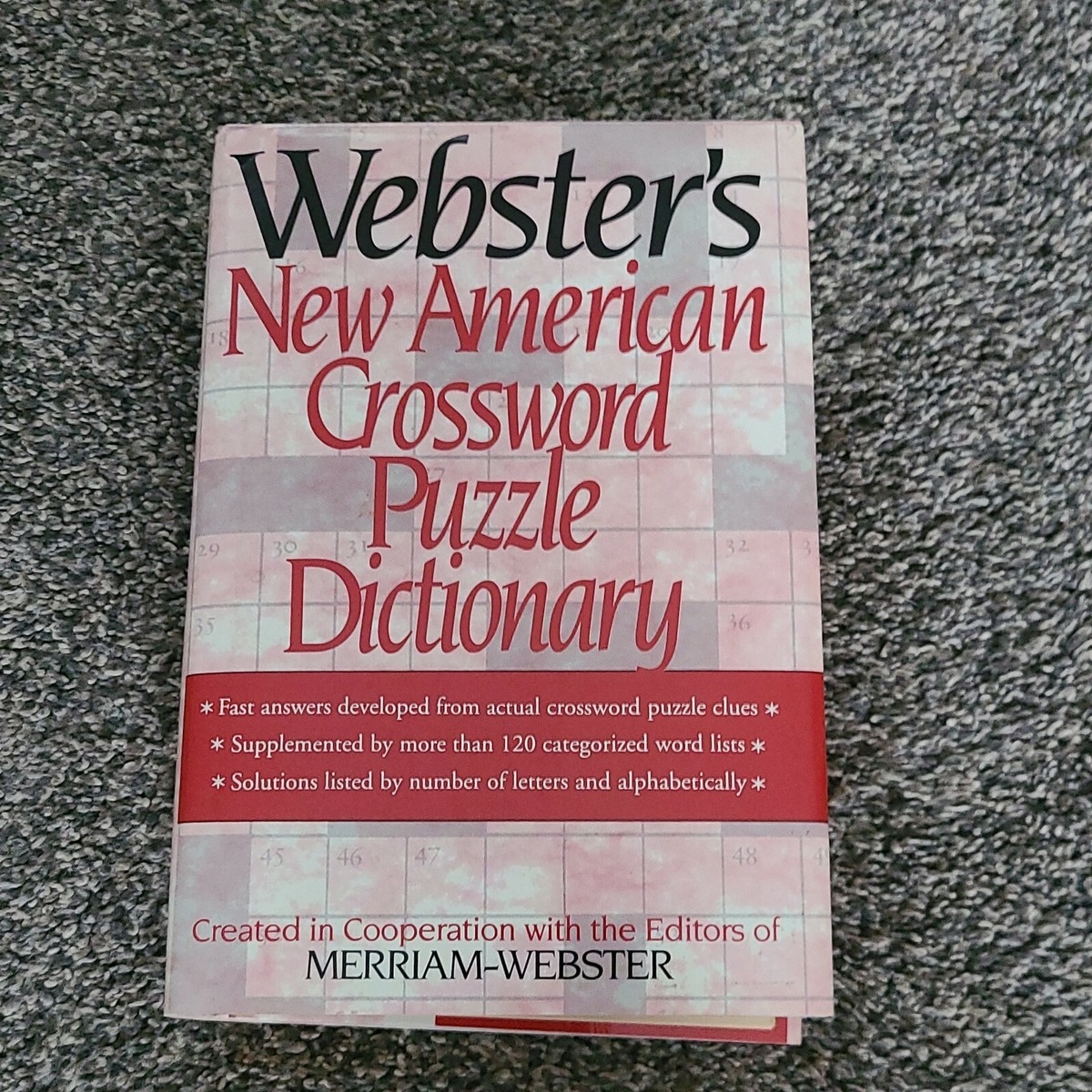 The Merriam Webster Crossword Puzzle Dictionary By Inc Staff Merriam Webster 9780831791643 EBay