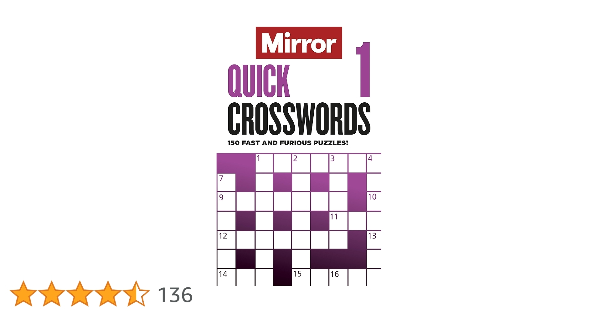 The Mirror Quick Crosswords 1 150 Fast And Furious Puzzles Amazon co uk Daily Mirror Reach PLC 9781788403962 Books