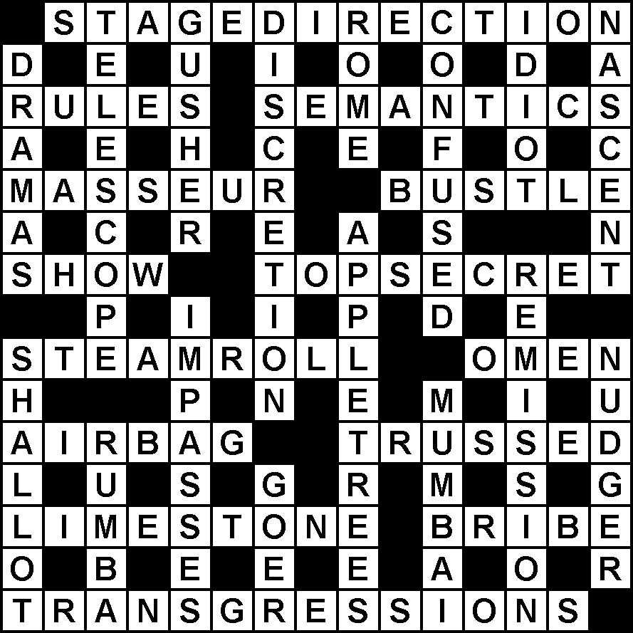 troublemaker crossword puzzle clue
