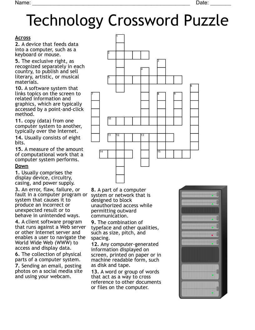 Web Browsers Crossword WordMint