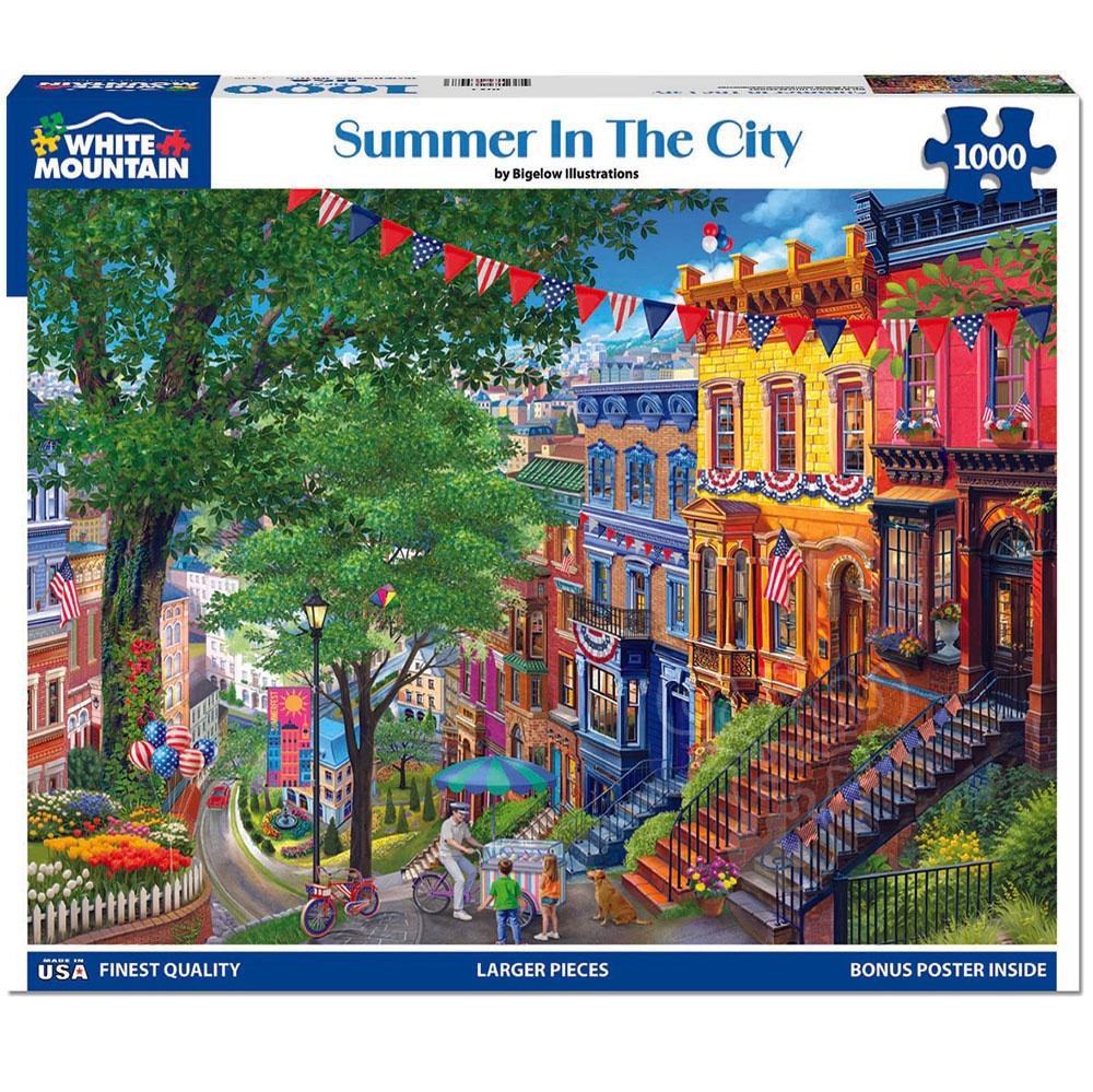 White Mountain 1000 Piece Puzzles Jigsaw Puzzle Ultimate Trivia 1000 Pieces 24 X 30 Inch The Eighties White Mountain Puzzles