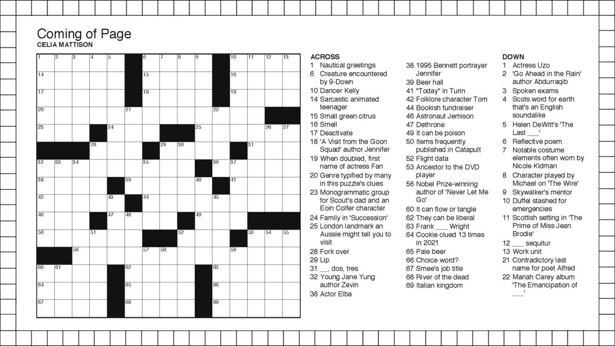 daily beast crossword puzzles