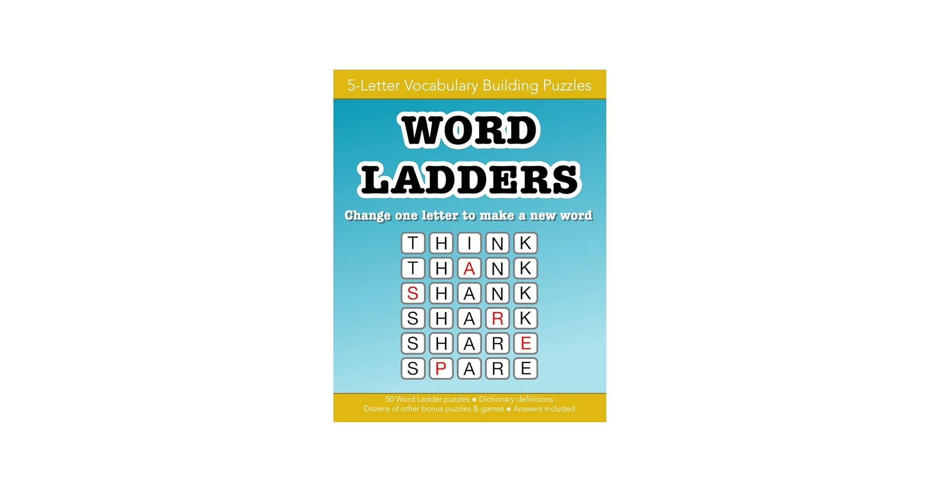 Word Ladders 5 letter Vocabulary Building Word Puzzles And Other Games Education Resources By Bounce Learning Kids Morgan Christopher D 9780648214540 Amazon Books