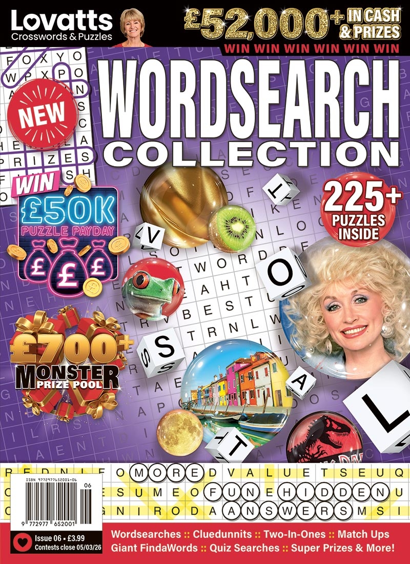 Wordsearch Puzzles By Lovatts Crosswords Puzzles