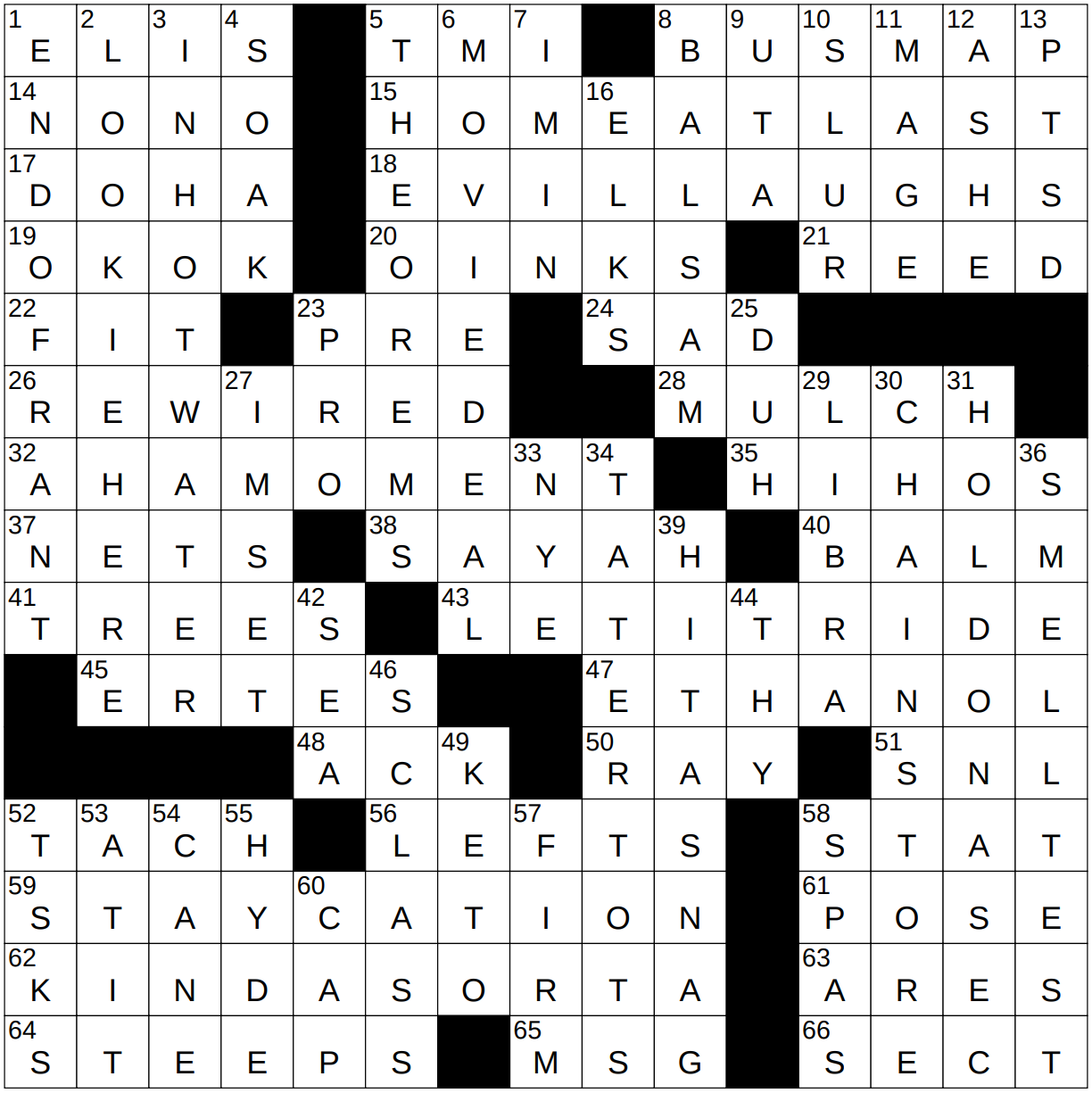 0119 24 NY Times Crossword 19 Jan 24 Friday NYXCrossword