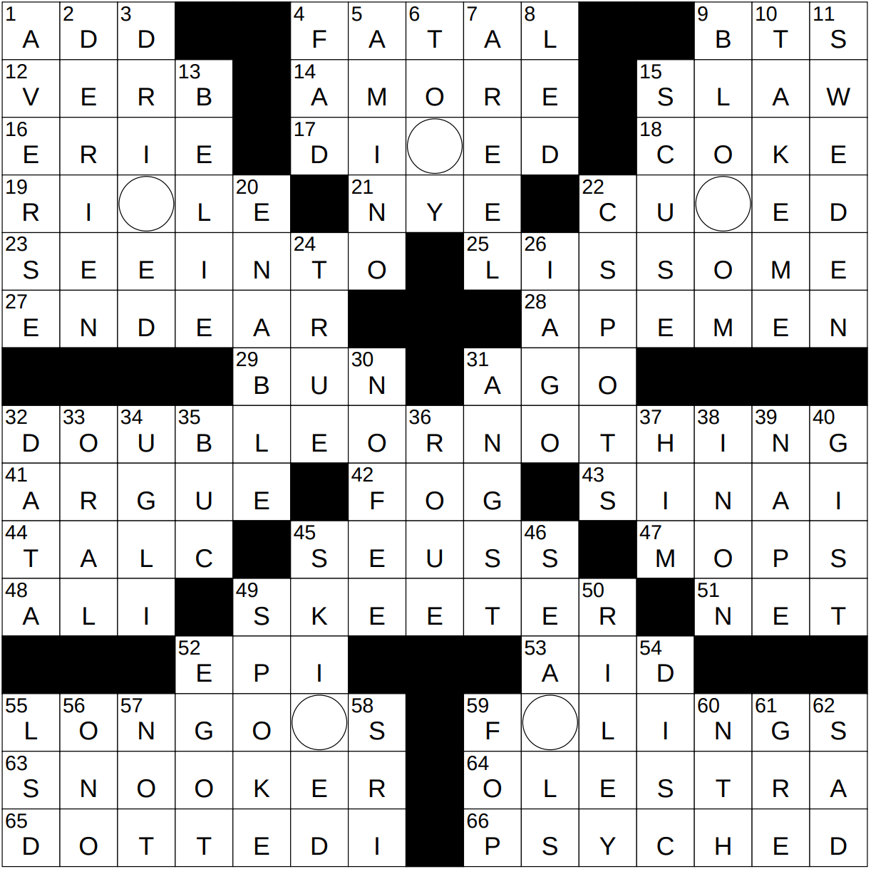 soft rock nyt crossword